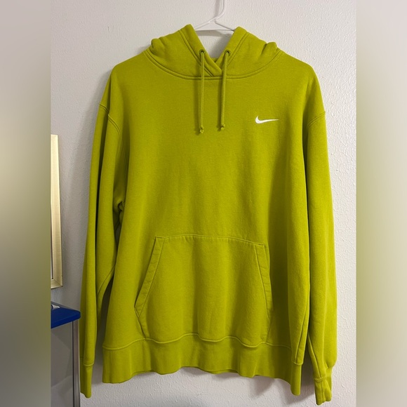 EUC Nike Lime Green Hoodie - Picture 1 of 5